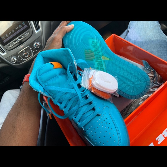 blue gatorade shoes